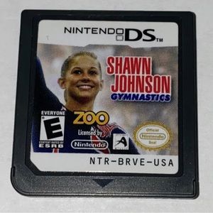 Shawn Johnson Gymnastics (Nintendo DS, 2010) Game Only-Tested Working 100%